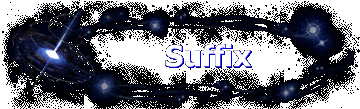 Suffix