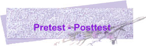 Pretest - Posttest